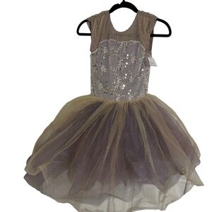 Weissman dance dancewear costume dress child xl xlc style 12413 like new